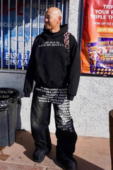 Baggy Y2K American Letter Gothic Streetwear Pants