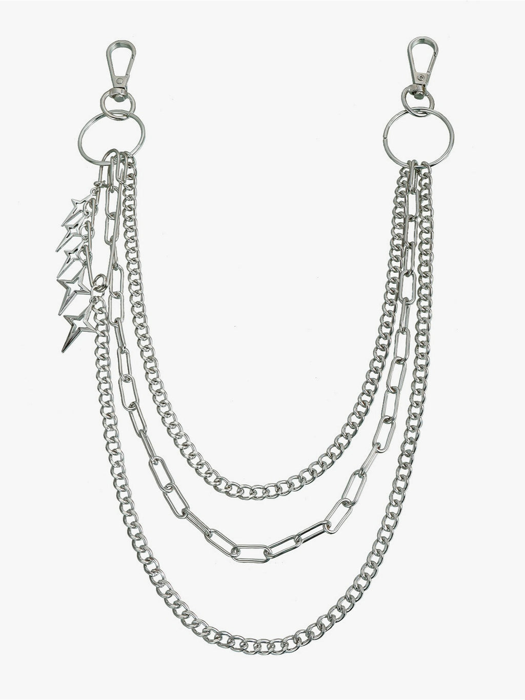 Street Four Pointed Star Waist Chain