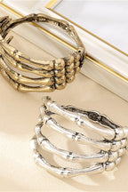 Gothic Hollow Skeleton Hand Bracelet