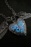 Romantic Luminous Wing Heart Necklace