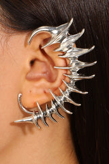 Punk Thorn Decor Ear Cuff Earring