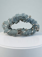 Denim Punk Rivet Shark Clip Hair Accs