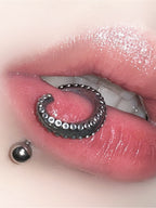 Dark Cthulhu Tentacle Lip Stud