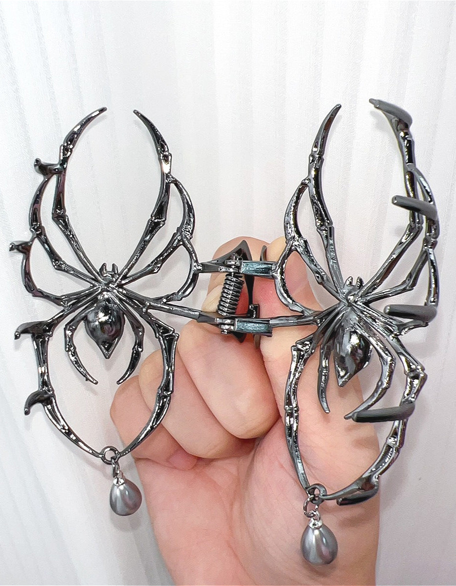 Gothic Alloy Spider Hair Accs