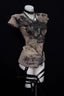 Printed Ruched Slim T-shirt