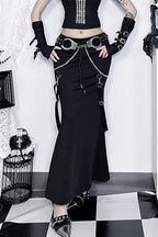 Subculture Hardware Fishtail Skirt