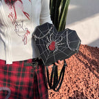Harajuku Leather Punk Y2K Spider Gothic Lolita Crossbody Bag Halloween