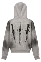 Sword Back Graphic Hoodies