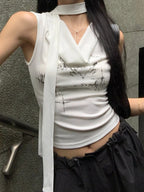 Harajuku Streetwear Korean Fashion  Crop Top