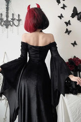 Gothic Vampire Bride Halloween Cosplay Dress
