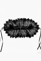 Vintage Gothic Dark Lace Angel Hair Accs