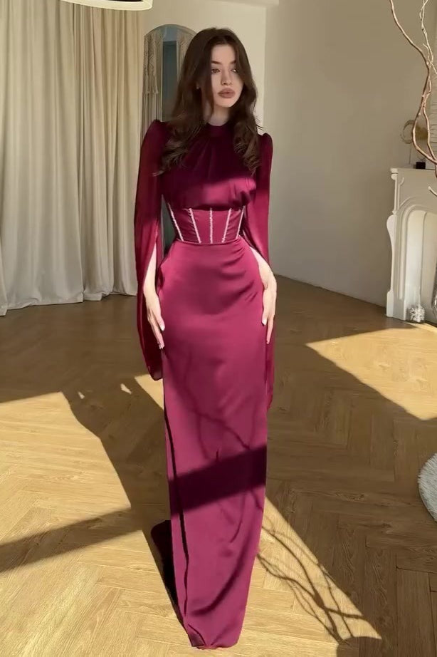 Gothic Flowy Long Maxi Dress Main image