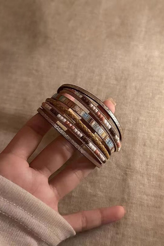 Vintage Boho Layered Stack Bracelet Secondary image