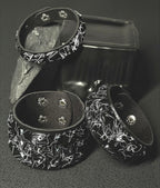 Punk Black & White Square Stud Bracelet