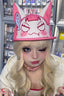 Anime Pink Cat Baseball Hat
