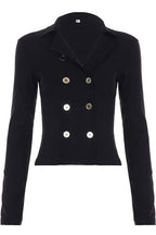Double Breasted Fitted Jackets