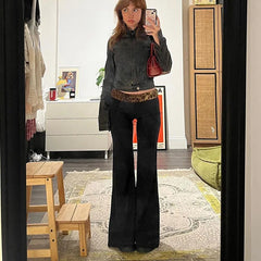 Gothic Punk Patchwork Street Pants