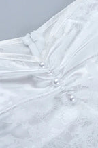 Pastel Goth White Mermaid Skirt