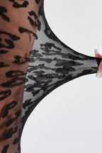 Leopard Print Sexy Vintage Socks