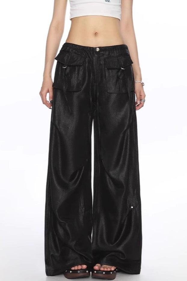 Cyber Liquid Light Sense Rivet Long Pants Secondary image
