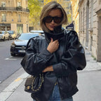 Elastic Hem Oversized Jacket