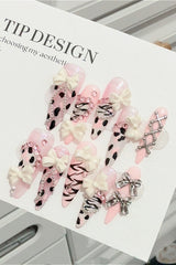 Y2K Leopard Print Baddie Press-On Nails