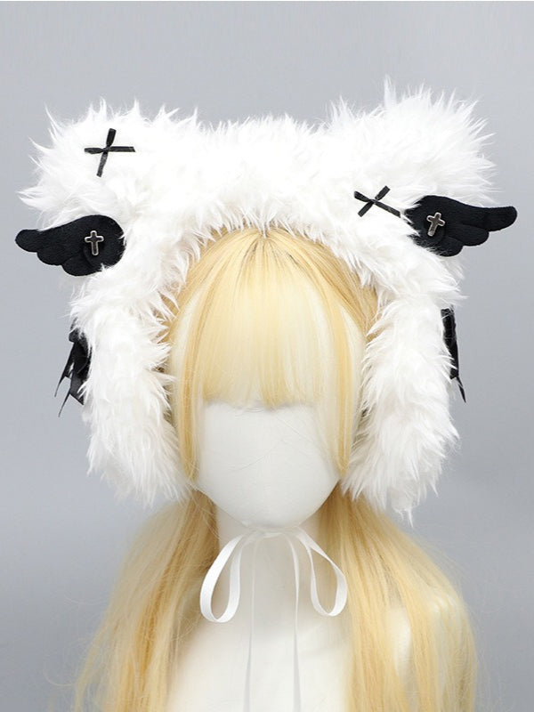 Harajuku Cute Puppy Plush Warm Earmuff Secondary image