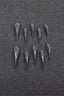 Solid Black Cat Paw Press On Nails
