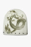 Rivet Decor Printed Knitted Hat