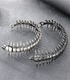 Titanium Steel Centipede Dark Bracelet