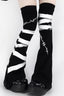 Japanese Y2K Aby Style Bandage Over-Knee Leg Warmers