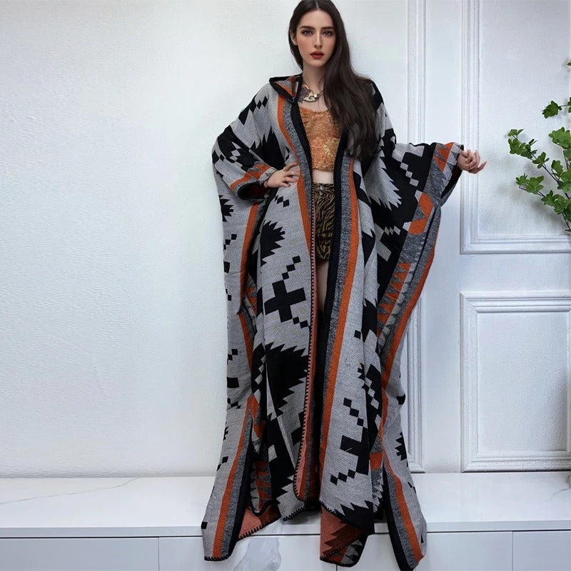 Hooded Thick Cloak
