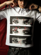 Y2K Dark Gothic Graphic T-Shirt