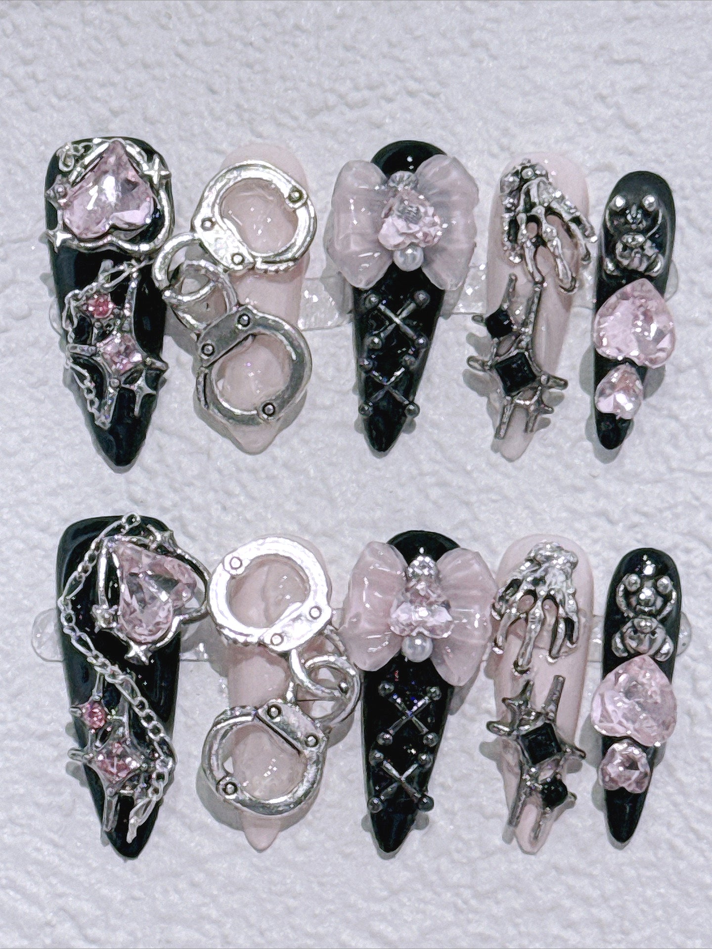 Alt Sweet & Cool Girl Press On Nails Main image