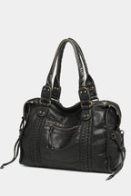 Y2K Wasteland Heavy Distressed Motorcycle Bag