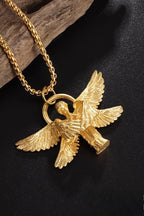 Vintage Praying Angel Pendant Necklace