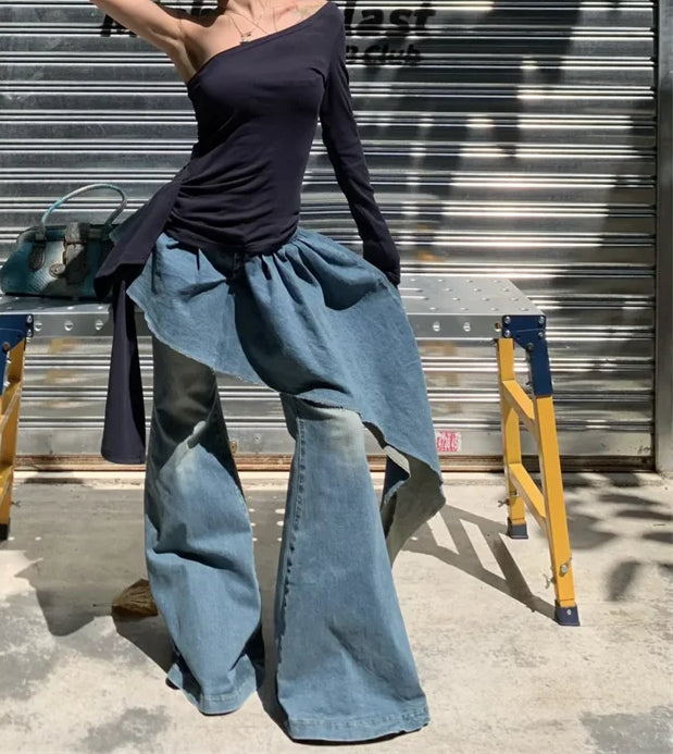 Y2K Gothic Skirt Baggy Harajuku Pant Secondary image