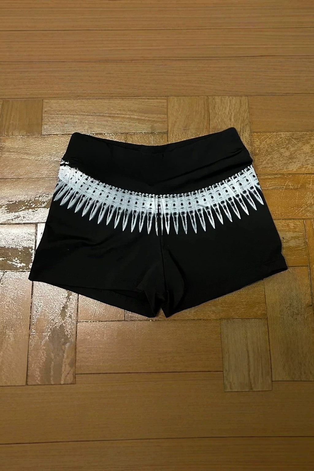 Bullet Graphic Hot Pants