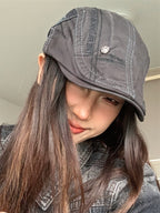 Y2K Millennium Sweet Cool Beret Hat