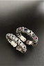 Y2K Colorful Diamond Cross Ring