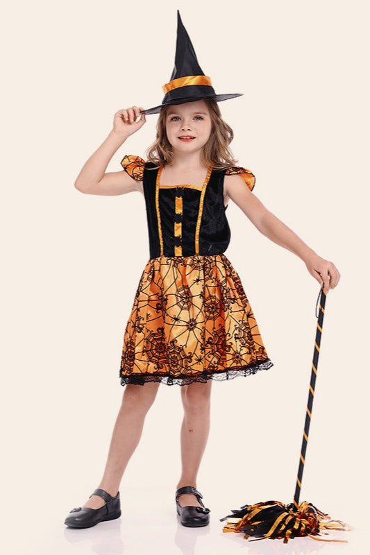 Spider Girl Dress Kid Halloween Costume Main image