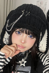Gothic Punk Y2K Spicy Girls Rabbit Ear Hat