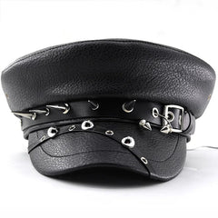 Y2K Gothic Punk Skull Spike Unisex Harajuku Beret Hat
