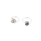 Star Flower U-Shape Nose Studs