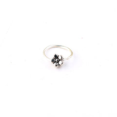 Star Flower U-Shape Nose Studs