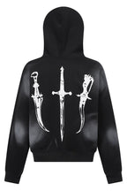 Sword Back Graphic Hoodies