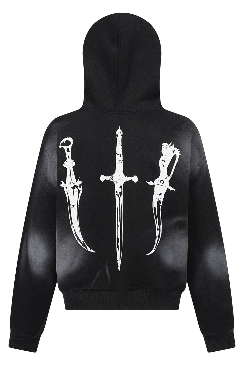 Sword Back Graphic Hoodies