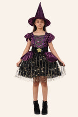 Little Witch Outfit Kid Halloween Costume