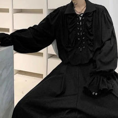 Victorian Frill Trim Blouse