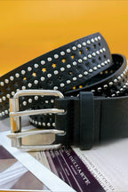 Punk Hip Hop Star Studded Belt